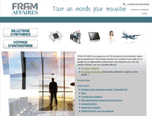 Tablet Screenshot of fram-affaires.com